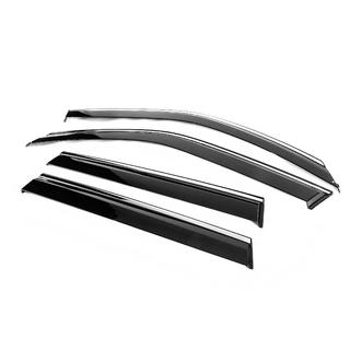 Вітровики з хромованим молдингом Niken Luxury (4 шт) фото 2