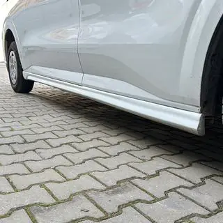 Накладки на пороги (довга база, під фарбування) фото 2