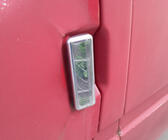 Ford Transit 1991-2000 рр. Накладки на ручки (4 шт., нерж.) фото 2