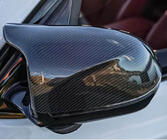 BMW X5 G05 2019- рр. Кришки дзеркал M V1 (2 шт, Карбон) фото 4