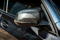 BMW X5 G05 2019- рр. Кришки дзеркал M V1 (2 шт, Карбон) фото 25