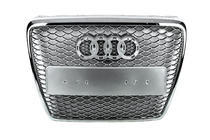 Передня решітка RS-style (Сірий з хромом) фото 5