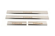 Накладки на пороги Carmos (4 шт., нерж.) фото 1