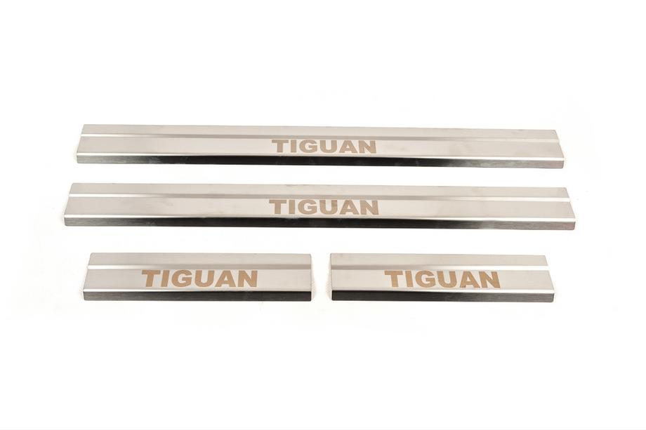 Накладки на пороги Carmos (4 шт., нерж.) Image