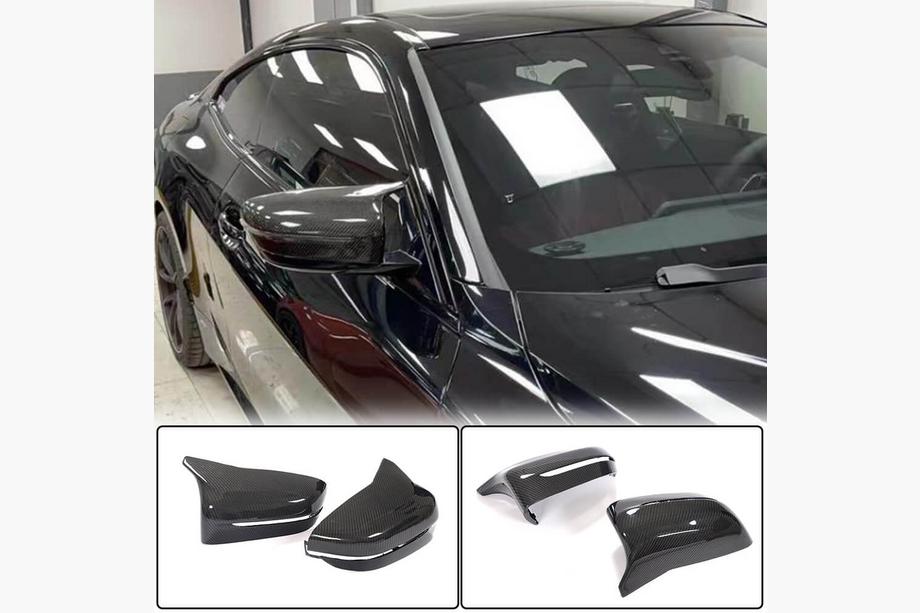 BMW 4 серія G22/23/26 2020- рр. Кришки дзеркал Карбон Фото 1