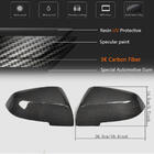 BMW 7 серія F01/F02 2008-2015 рр. Кришки дзеркал V3 (Карбон) фото 5