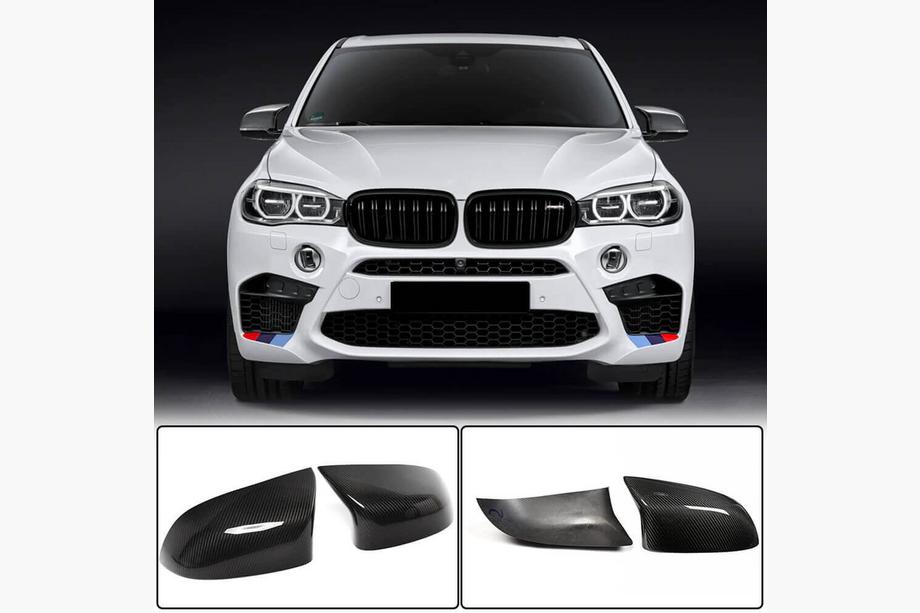 BMW X5 F15 2013-2018 рр. Кришки дзеркал (для F85, Карбон) Image