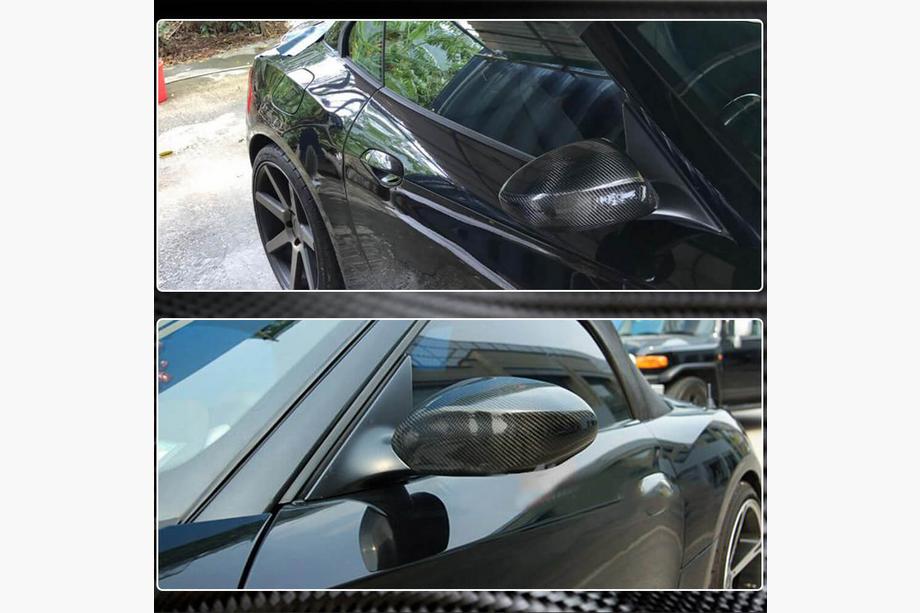 BMW Z4 (E89) 2009-2016 рр. Кришки дзеркал (2009-2013, Карбон) Фото 4
