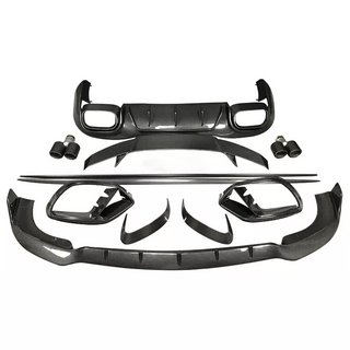 Комплект обвісів BRB Carbon V1 (для GT53 2018-2022) Mercedes AMG GT 4 X290 2018- рр. фото 2