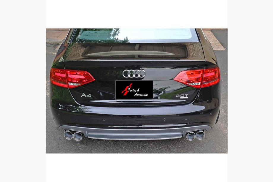 Audi A4 B8 2007-2015 рр. Дифузор заднього бампера DPT V1 (2008-2011) Image