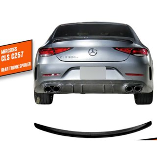 Спойлер DPT (чорний глянець) Mercedes CLS C257 2018- рр. фото 1