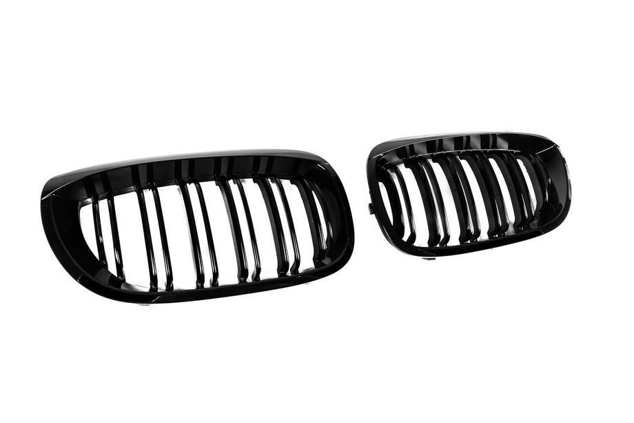 BMW 3 серія E46 1998-2006 рр. Ніздрі M-Look DPT (для Coupe 2003-2006, чорний глянець) Фото 5