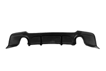 BMW 3 серія E92/E93 2006-2013 рр. Дифузор заднього бампера DPT (для E92 M-Sport, чорний глянець) фото 6