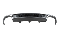 Audi A6 C7 2011-2017 рр. Дифузор заднього бампера DPT V2 (2011-2014) фото 5