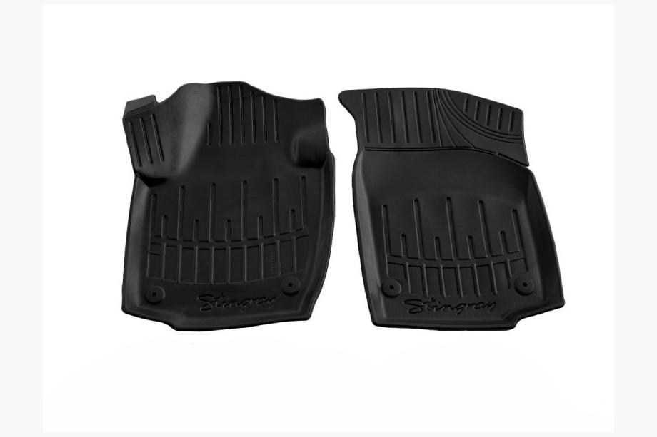 Seat Toledo 2012-2019 рр. Передні килимки Stingray 3D (2 шт) Image
