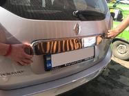 Renault Duster 2008-2017 рр. Планка над номером Цілісна (нерж.) фото 3