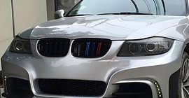 BMW 3 серія E90/E91 2005-2011 рр. Ніздрі M-Look (для E-90/91 2008-2012, M-Color) фото 3