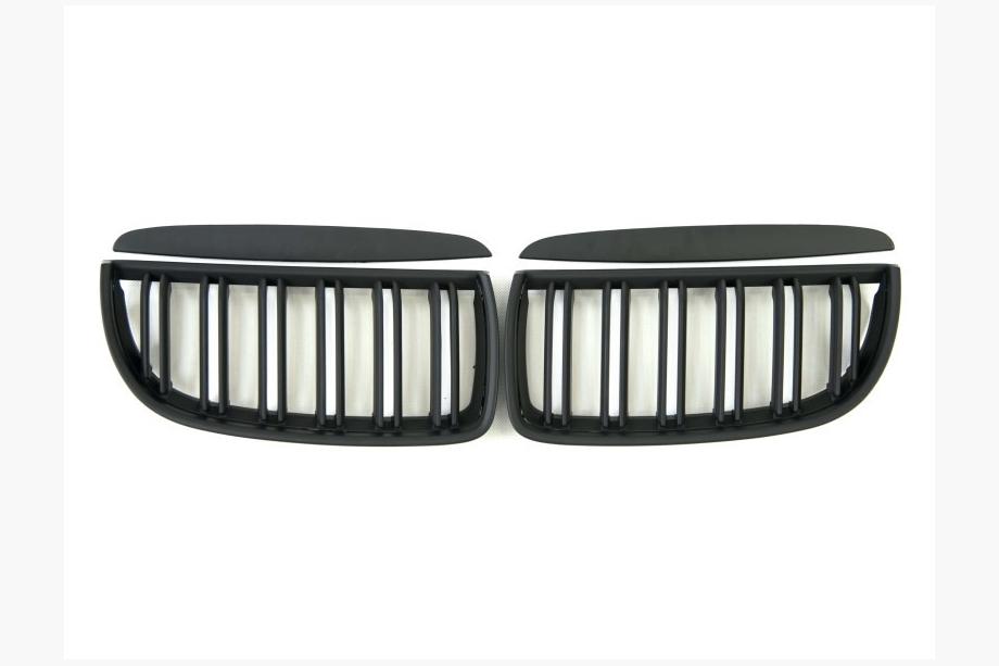 BMW 3 серія E90/E91 2005-2011 рр. Ніздрі M-Look (для E-90/91 2005-2008, чорний матовий) Фото 2