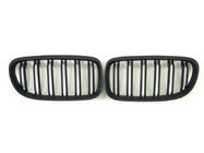 BMW 3 серія E90/E91 2005-2011 рр. Ніздрі M-Look (для E-90/91 2008-2011, чорний матовий) фото 2