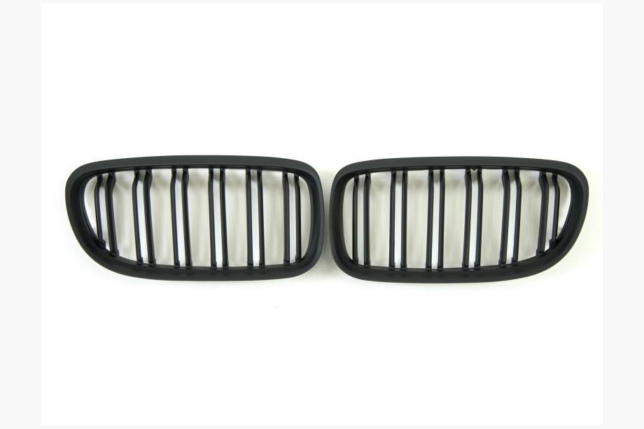 BMW 3 серія E90/E91 2005-2011 рр. Ніздрі M-Look (для E-90/91 2008-2011, чорний матовий) Фото 2