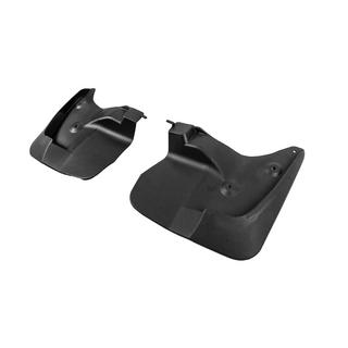Передні бризковики (2 шт, під пороги без підсвітки) Toyota Land Cruiser 200 2007-2021 рр. фото 3