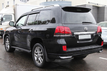 Toyota Land Cruiser 200 2007-2021 рр. Задні бризковики 2012-2015 (2 шт, під обвіс) фото 1