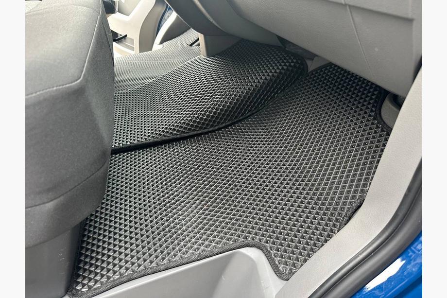 Volkswagen Crafter 2016- рр. Килимки 2024+ (3шт, EVA, Чорний) Фото 3