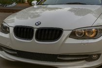 BMW 3 серія E92/E93 2006-2013 рр. Ніздрі M-Look (для 2010-2013, чорний матовий) фото 1