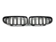 BMW 3 серія E92/E93 2006-2013 рр. Ніздрі M-Look (для 2010-2013, чорний матовий) фото 4