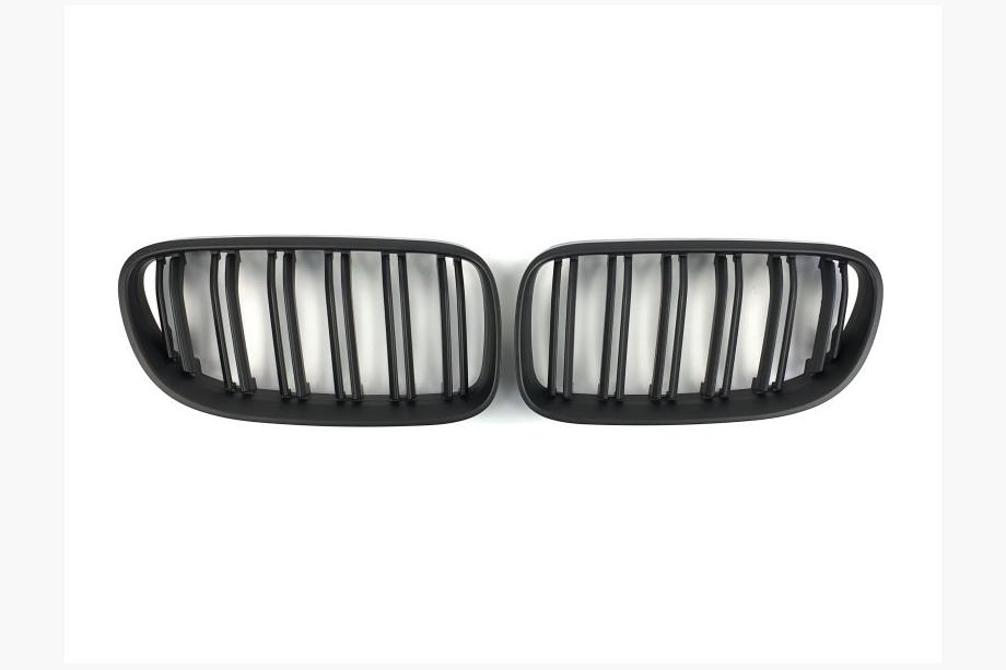 BMW 3 серія E92/E93 2006-2013 рр. Ніздрі M-Look (для 2010-2013, чорний матовий) Фото 2