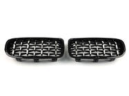 BMW 3 серія F30/F31 2012-2019 рр. Ніздрі Diamond Silver фото 4