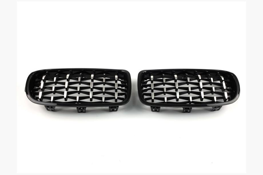 BMW 3 серія F30/F31 2012-2019 рр. Ніздрі Diamond Silver Фото 4