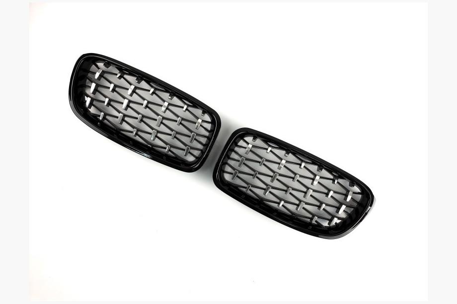 BMW 3 серія F30/F31 2012-2019 рр. Ніздрі Diamond Silver Фото 3