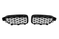 BMW 3 серія F30/F31 2012-2019 рр. Ніздрі Diamond Black фото 6