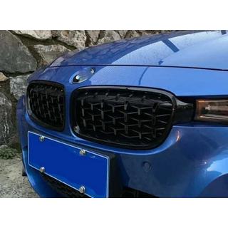 Ніздрі Diamond Black BMW 3 серія F30/F31 2012-2019 рр. фото 2