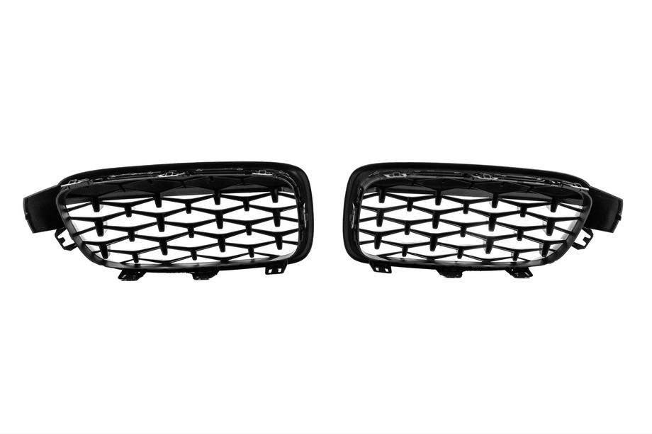 BMW 3 серія F30/F31 2012-2019 рр. Ніздрі Diamond Black Фото 6