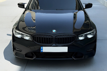 BMW 3 серія G20/G21 2018- рр. Ніздрі 1 Bar (2018-2022, чорний матовий) фото 1