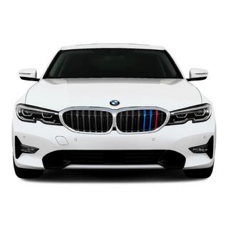 Ніздрі 1 Bar (2018-2022, M-Color з хром окантовкою) BMW 3 серія G20/G21 2018- рр. фото 1
