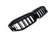 BMW 3 серія G20/G21 2018- рр. Ніздрі M-Look (2022+, чорний глянцевий) фото 4