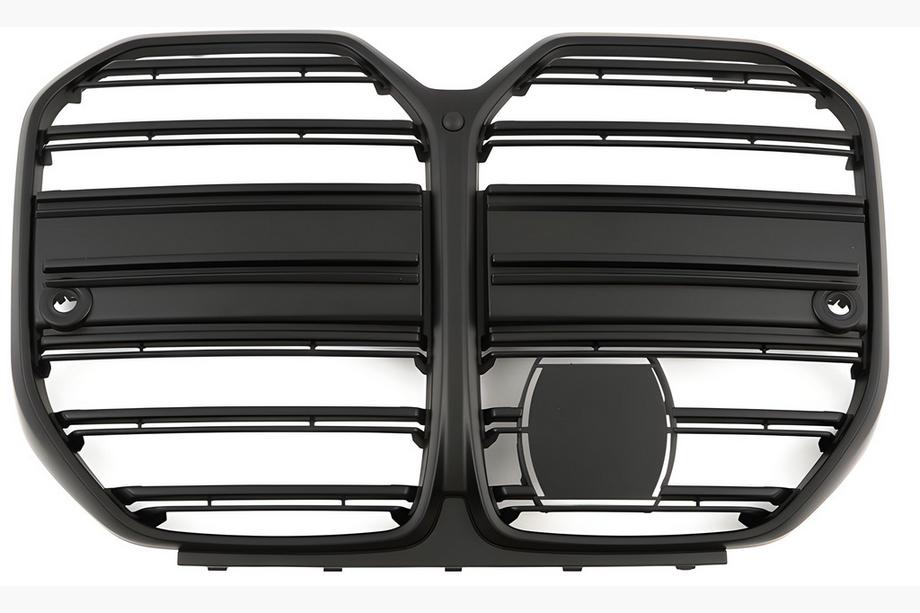 BMW 4 серія G22/23/26 2020- рр. Ніздрі M-Look (для G26, чорний матовий) Фото 2
