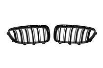 BMW 5 серія F10/F11 2010-2016 рр. Ніздрі M-Look (чорний матовий) фото 5