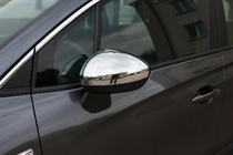 Citroen C-5 2008-2017 рр. Накладки на дзеркала (2 шт., Нерж.) фото 7