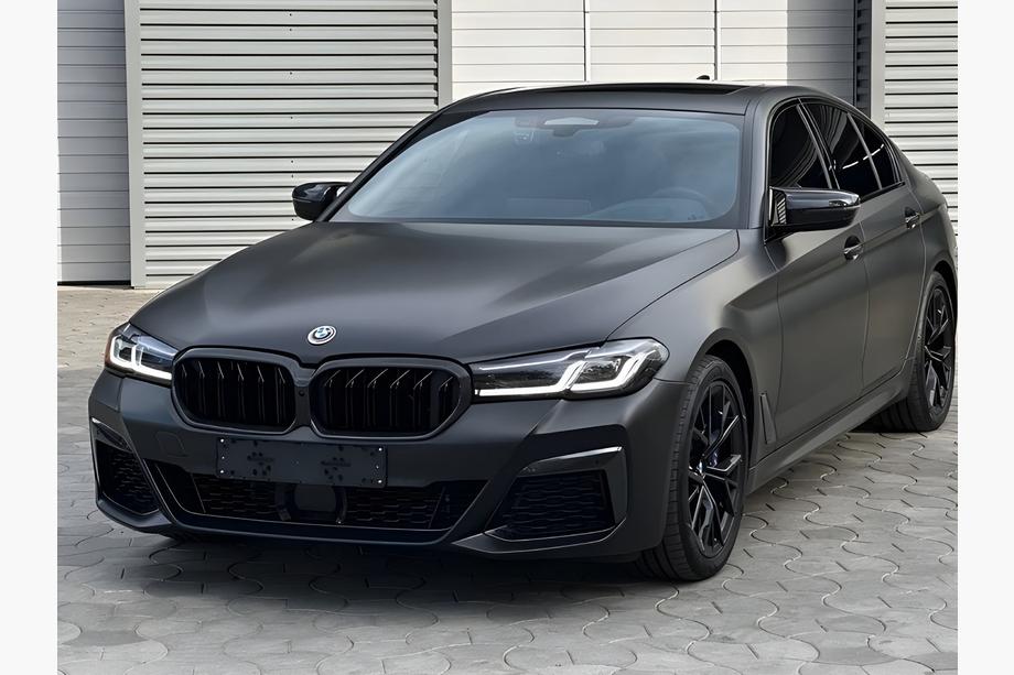 BMW 5 серія G30/G31 2017-2023 рр. Ніздрі M-Look V1 (2021+, чорний матовий) Фото 1