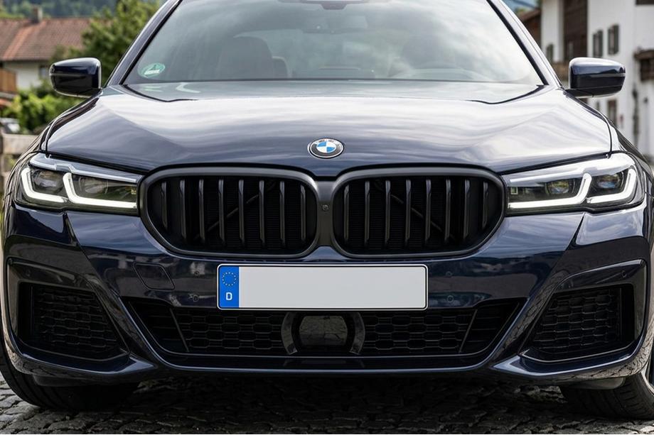 BMW 5 серія G30/G31 2017-2023 рр. Ніздрі 1 Bar (2021+, чорний матовий) Фото 1