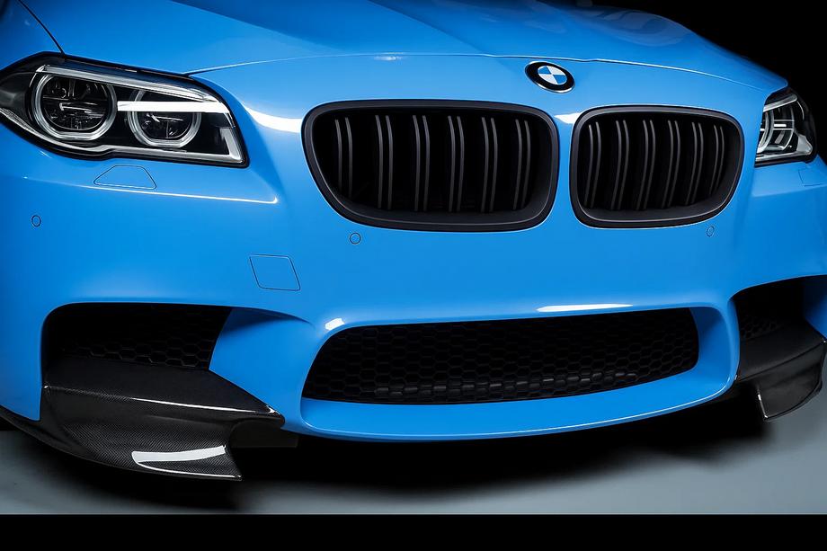 BMW 6 серія F12/F13/F06 2011-2018 рр. Ніздрі M-Look (чорний матовий) Фото 1