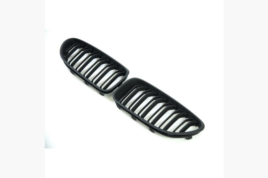 BMW 6 серія F12/F13/F06 2011-2018 рр. Ніздрі M-Look (чорний матовий) Фото 3