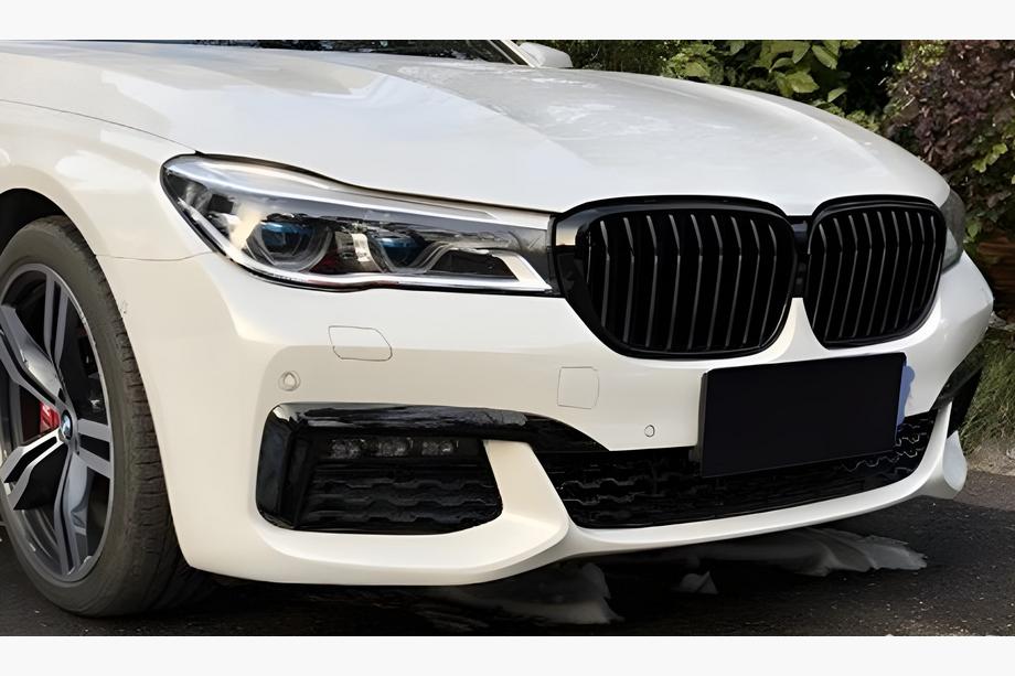 BMW 7 серія G11/G12 2015-2022 рр. Ніздрі 1 Bar (2016-2019, чорний глянець) Фото 1