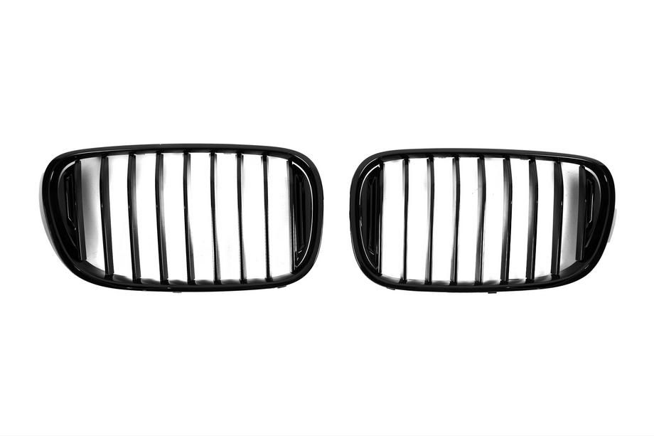 BMW 7 серія G11/G12 2015-2022 рр. Ніздрі 1 Bar (2016-2019, чорний глянець) Фото 3