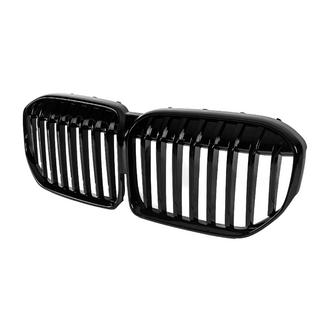 Ніздрі 1 Bar (2019-2022, чорний глянець) BMW 7 серія G11/G12 2015-2022 рр. фото 4