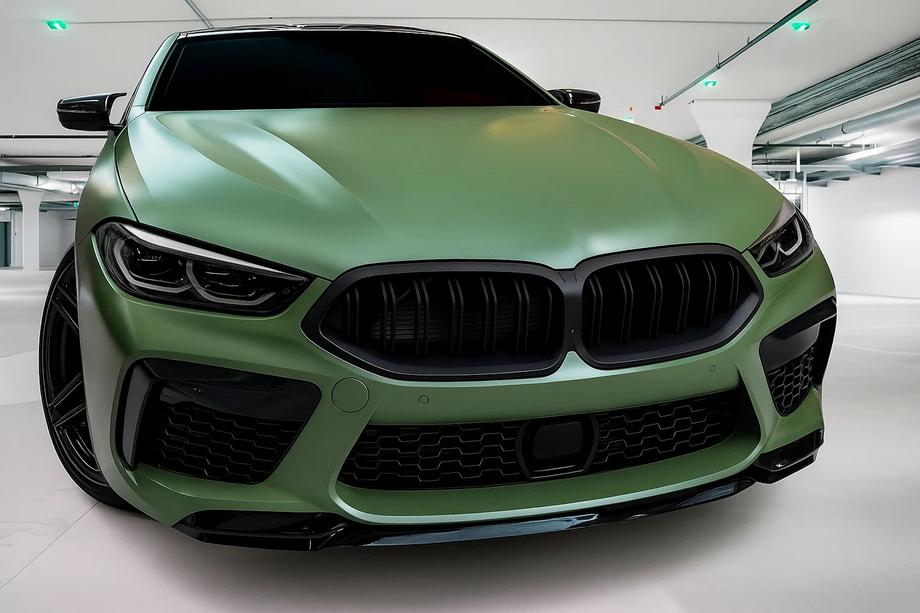 BMW 8 серія G14/G15/G16 2018- рр. Ніздрі M-Look (2018-2022, чорний матовий) Фото 1